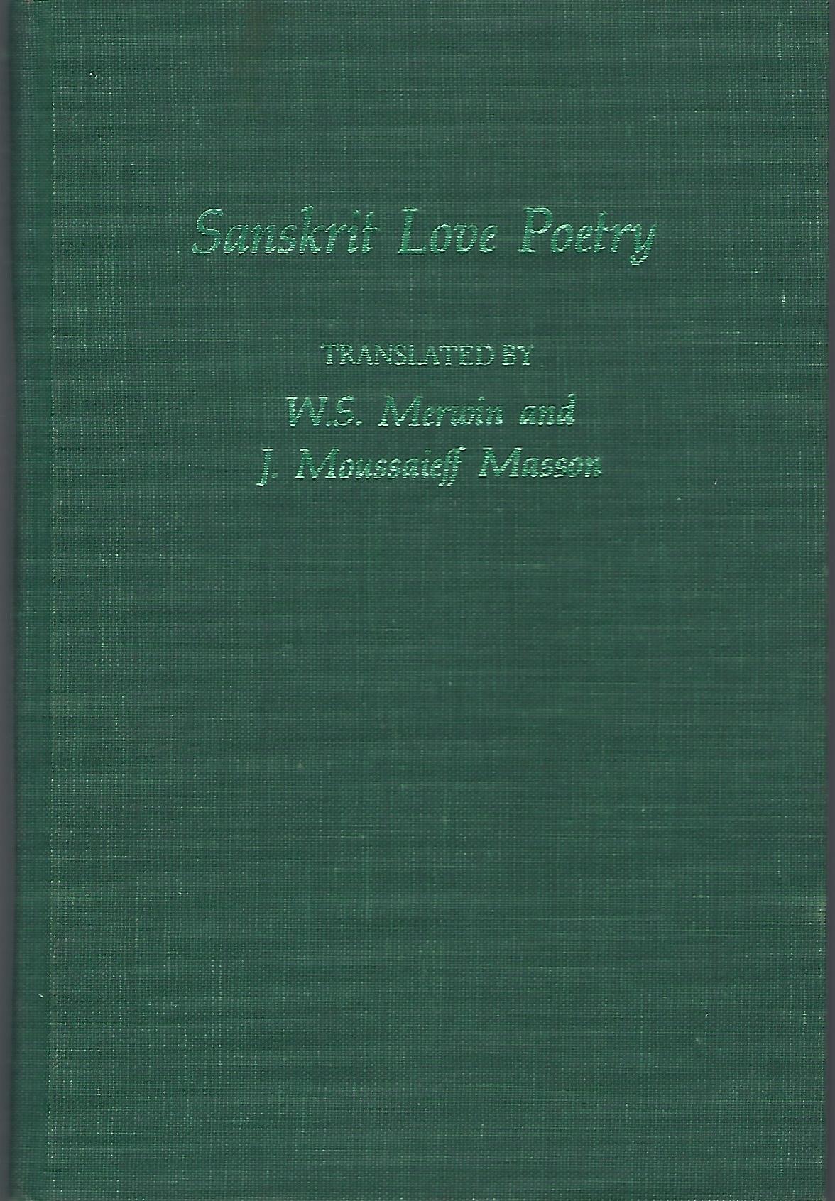 Sanskrit Love Poetry (UNESCO Collection of Representative Works. Indian Series)
