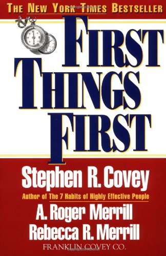 First Things First Reading guide