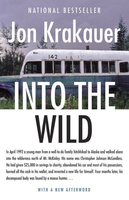 Into the Wild book by Jon Krakauer