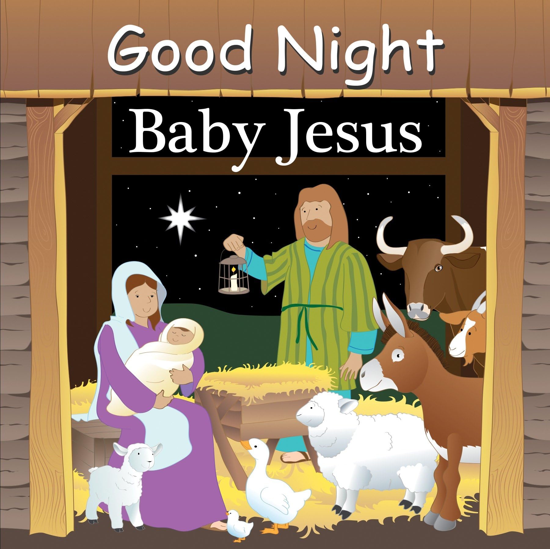 Good Night Baby Jesus book by Adam Gamble (Board Book)