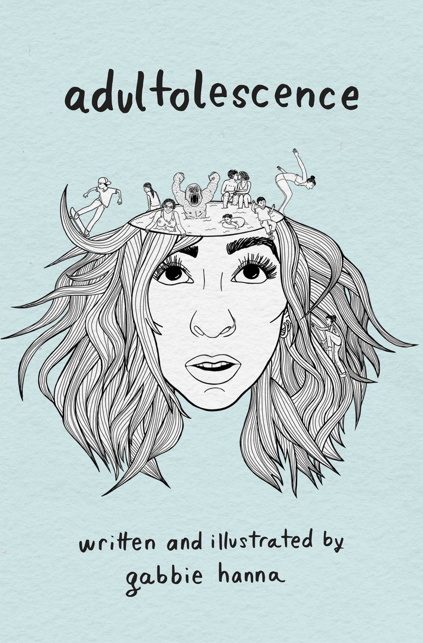 Adultolescence book by Gabbie Hanna
