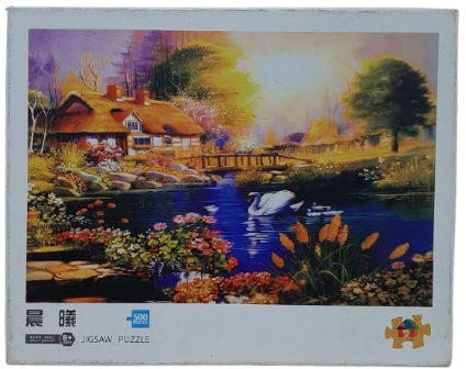 500 piece jigsaw puzzle the beautiful scenery picture