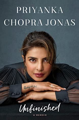 Unfinished book by Priyanka Chopra Jonas