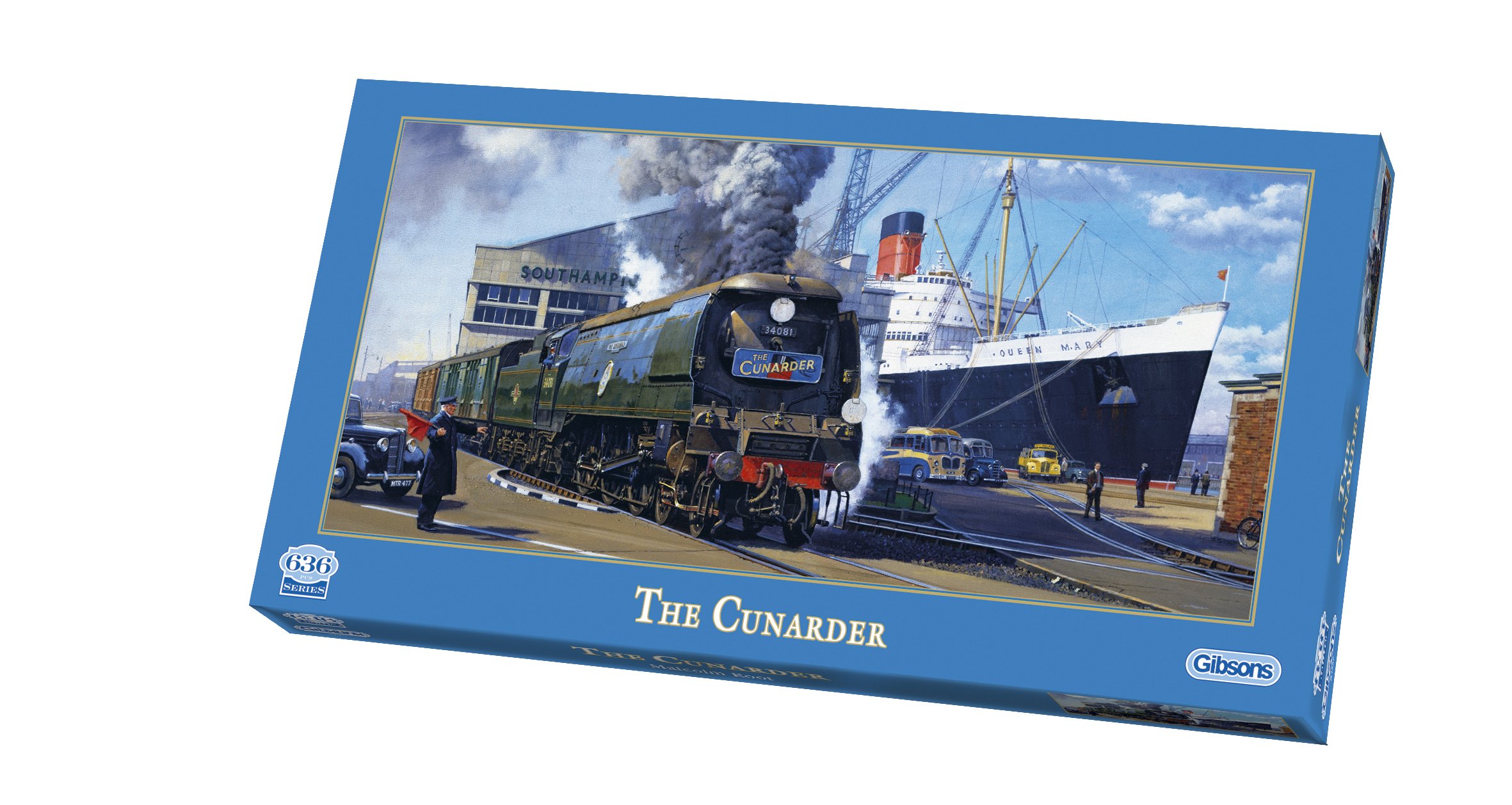Gibsons Der Cunarder 636 Piece Jigsaw Puzzle