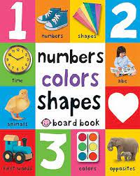 Numbers, Colors, Shapes (Board Book)