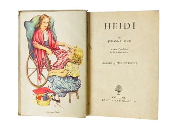 Heidi book by Johanna Spyri