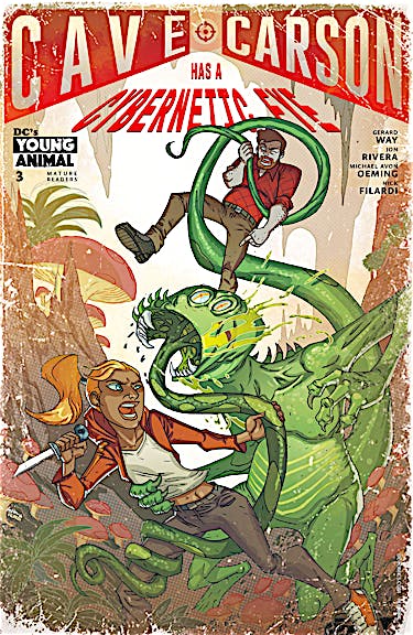 Cave Carson Has a Cybernetic Eye #3