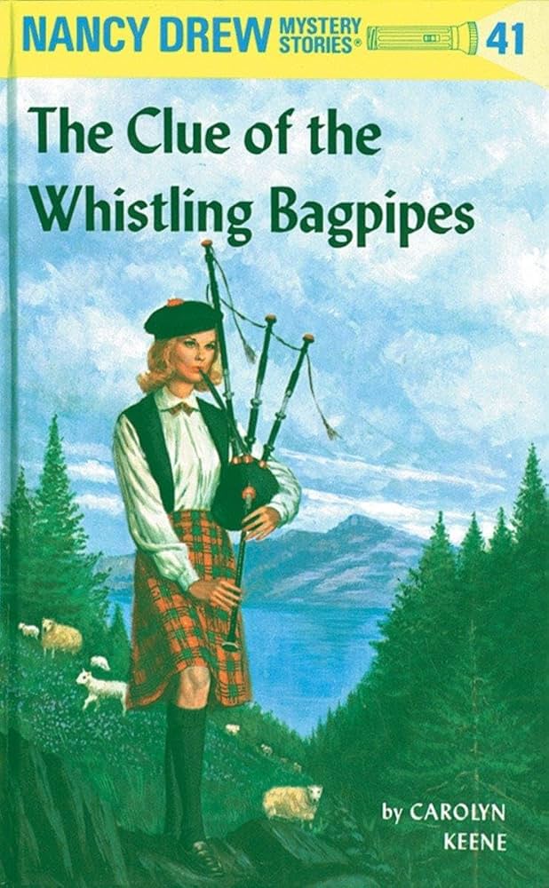 Nancy Drew Mystery Stories #41: The Clue of the Whistling Bagpipes book by Carolyn Keene