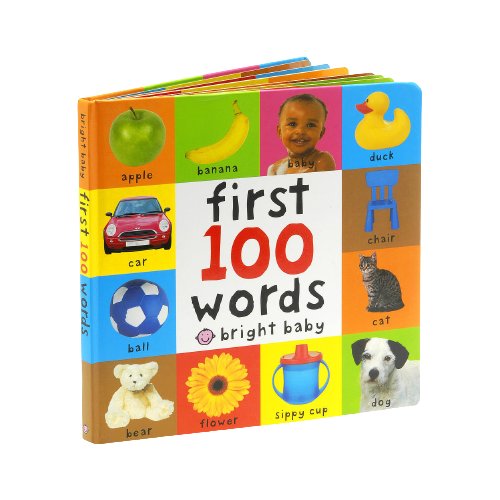 First 100 Words (Bright Baby) (Board Book)
