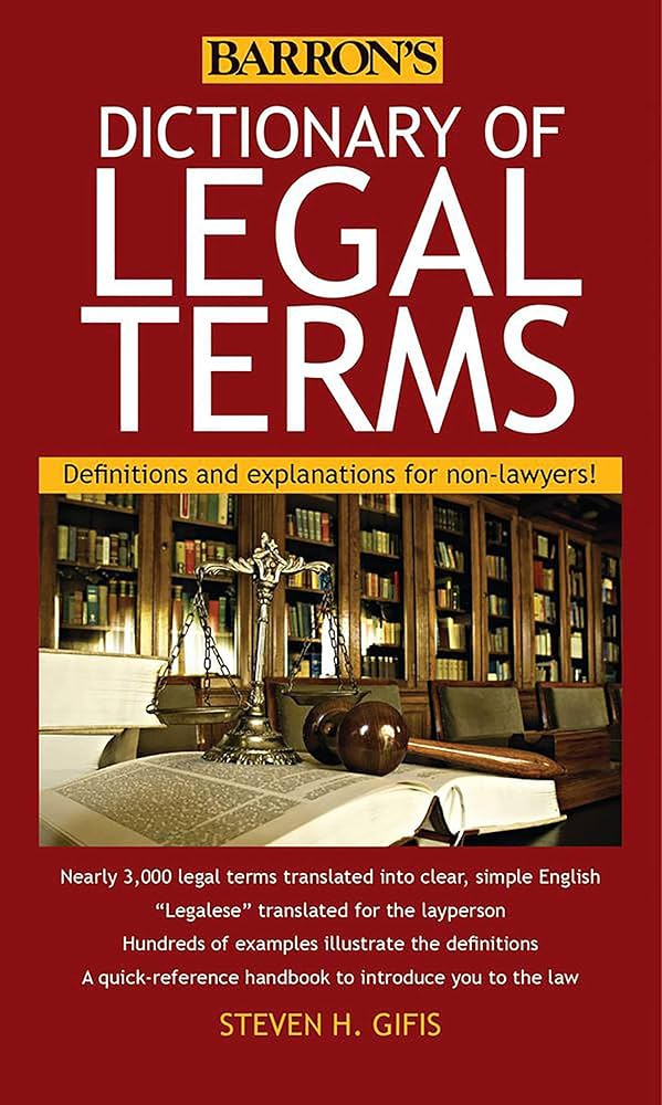 Dictionary of Legal Terms: Definitions and Explanations for Non-Lawyers book by Steven H. Gifis