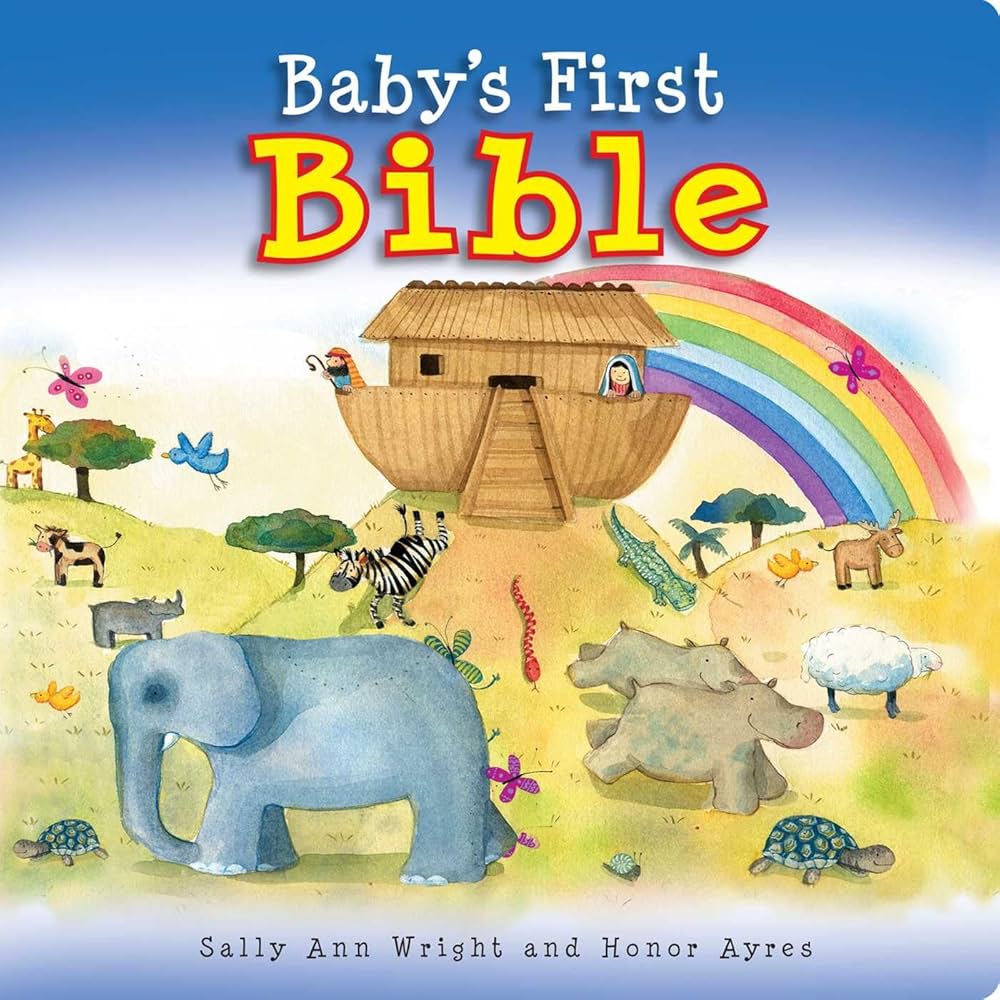 Baby's First Bible book by Sally Ann Wright (Board Book)