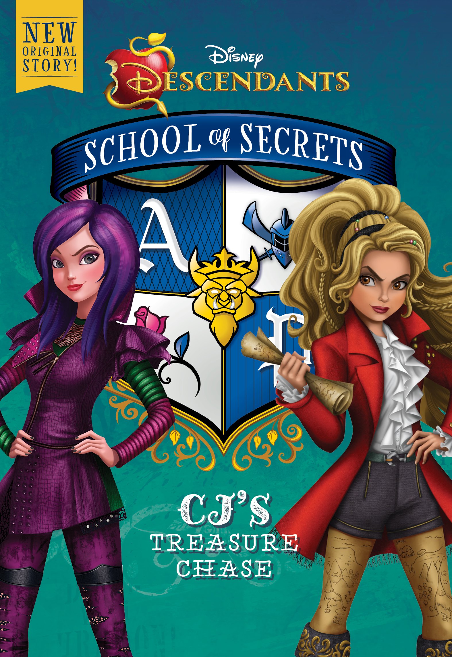 Disney Descendants: School of Secrets #1: CJ's Treasure Chase book by Jessica Brody