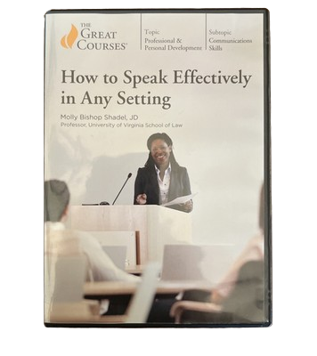 How to Speak Effectively in Any Setting book by Molly Bishop Shadel