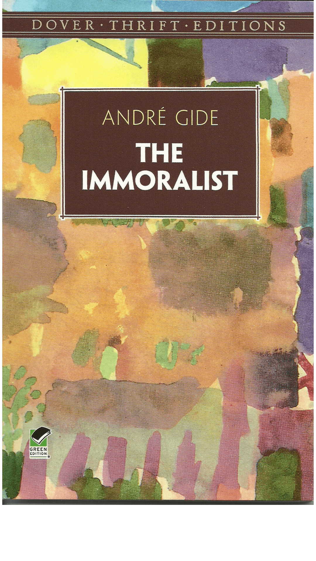 Immoralist by Andre Gide