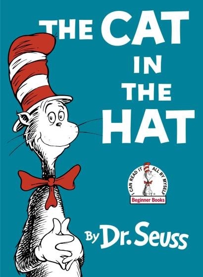 The Cat in the Hat book by Dr. Seuss