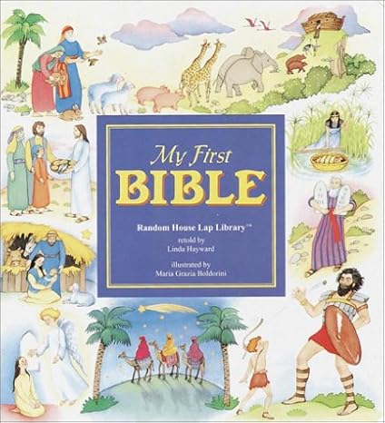 My First Bible (Lap Library) by Linda Hayward (Board Book)