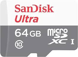 SanDisk MicroSD CLASS 10 120MBPS 64GB without Adapter  SDSQUNR-064G-GN3MN