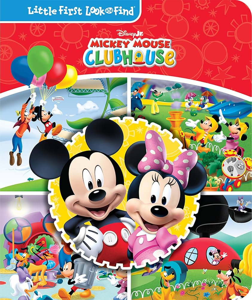 Mickey Mouse Clubhouse - My Little First Look and Find Activity Book (Board Book)