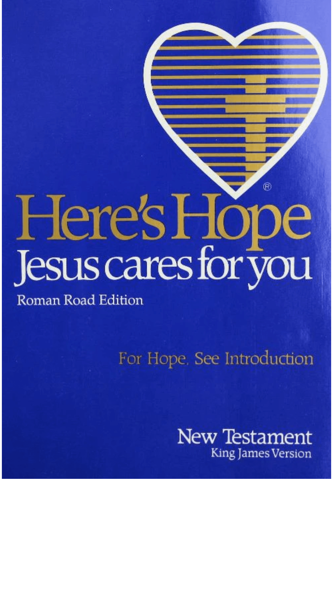 Here's Hope - Jesus Cares For You