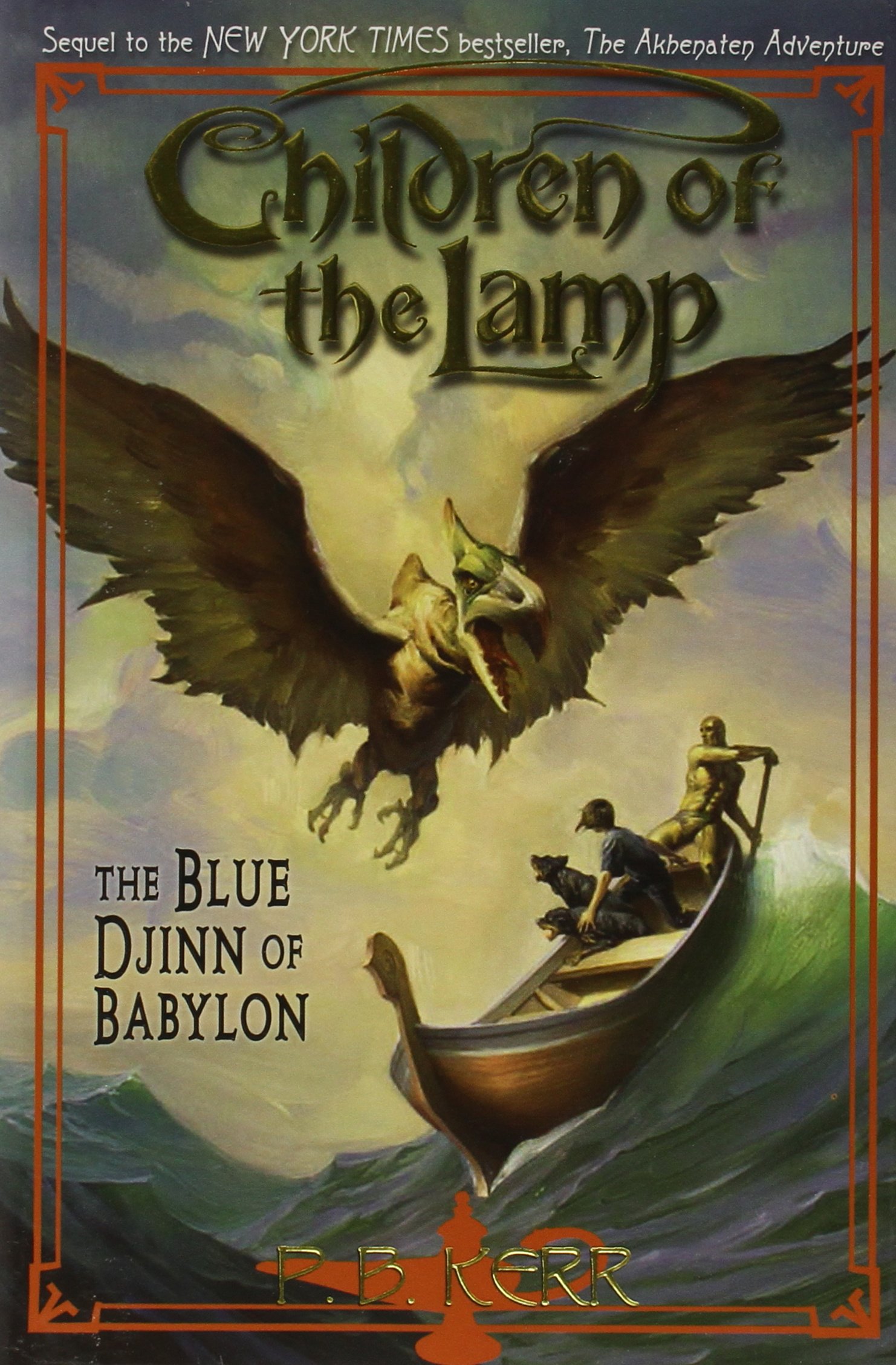 Children of the Lamp #2: The Blue Djinn of Babylon book by Philip Kerr