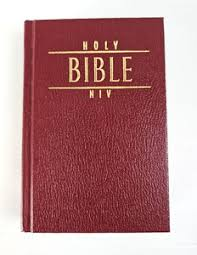 Holy Bible Niv  pocket bible burgundry (international bible society)