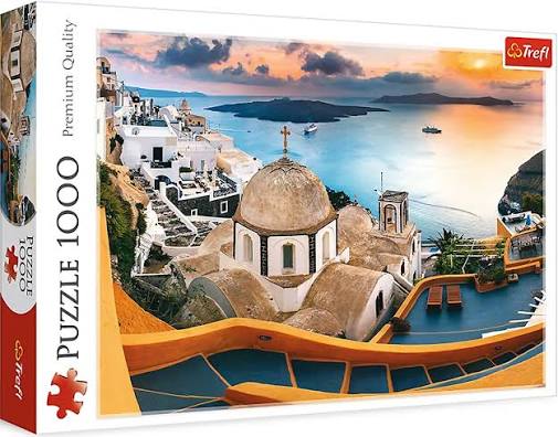 Fairytale Santorini - 1000 Piece Jigsaw Puzzle by Trefl