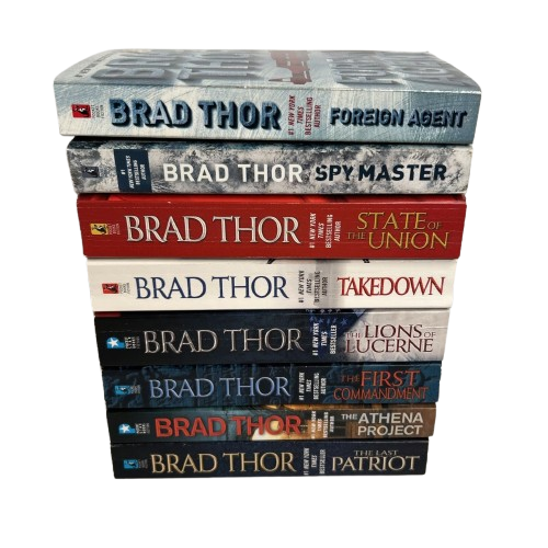 5 Brad Thor Books Collection