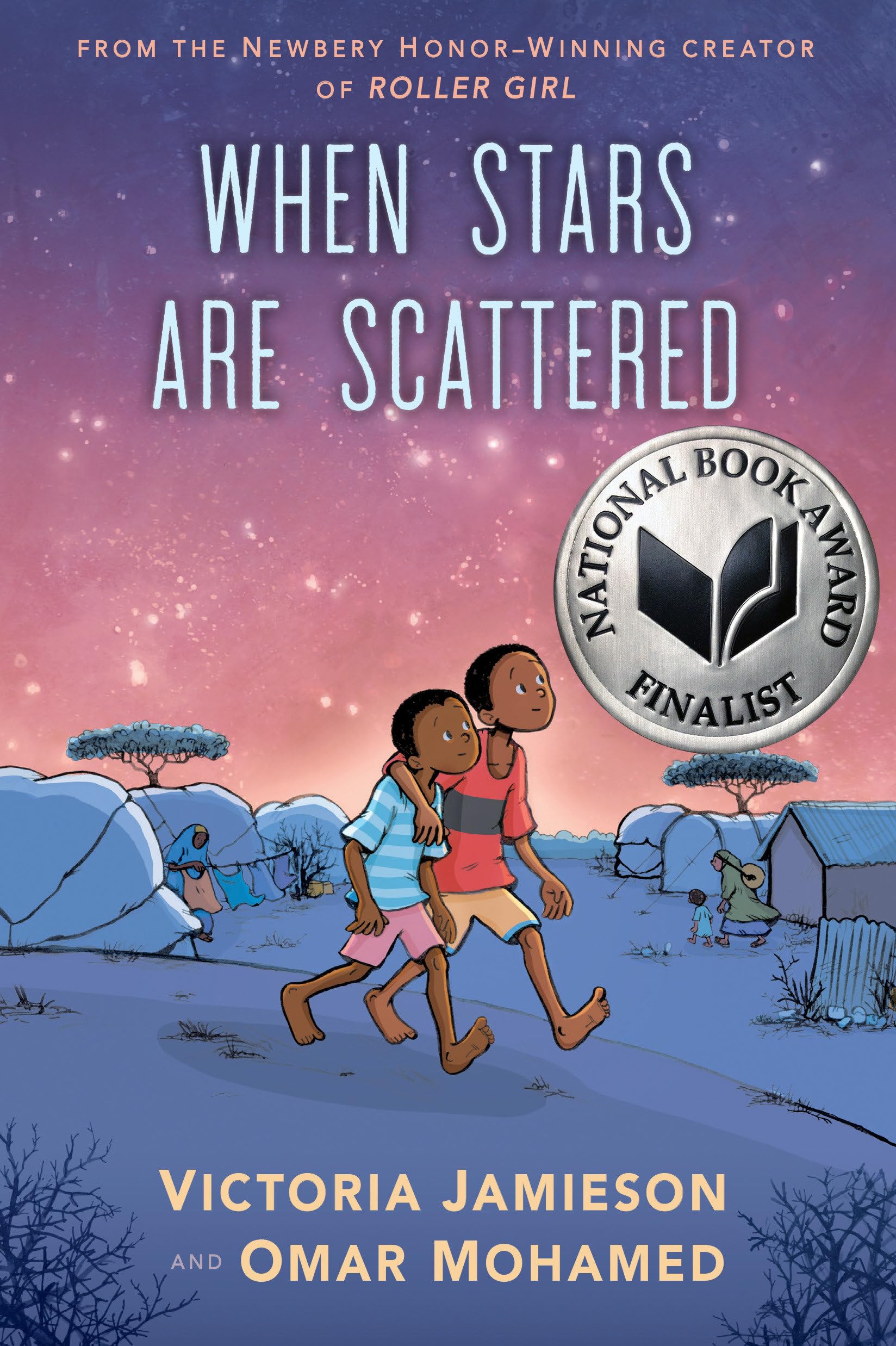 When Stars Are Scattered book by Omar Mohamed, Victoria Jamieson