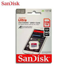 SanDisk Ultra SDXC 128GB UHS-I card 140MB/s Class 10-SDSDUNB-128G-GN6IN