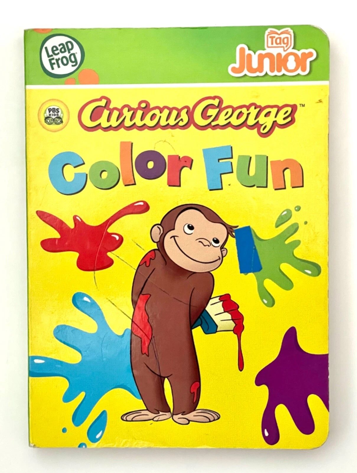 Curious George Color Fun book by H. A. Rey (Board Book)