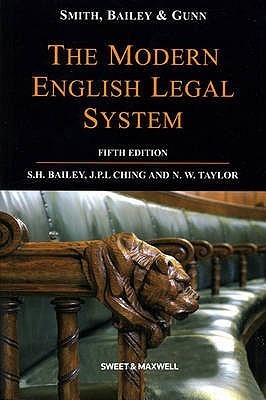The Modern English Legal System book by Stephen H. Bailey