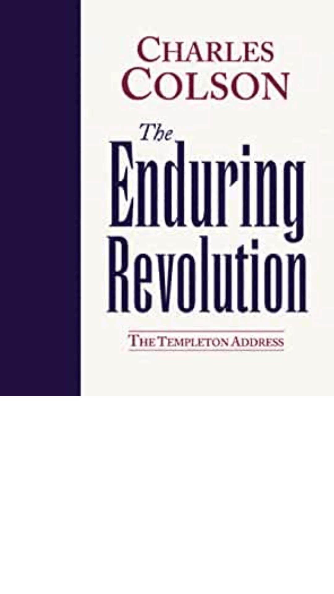 Enduring Revolution by Charles Colson