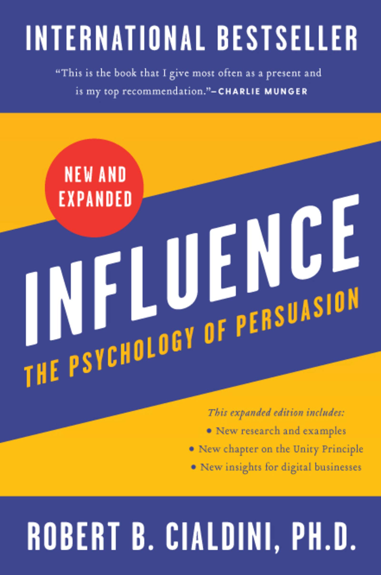 Influence: The Psychology of Persuasion book by Robert B. Cialdini