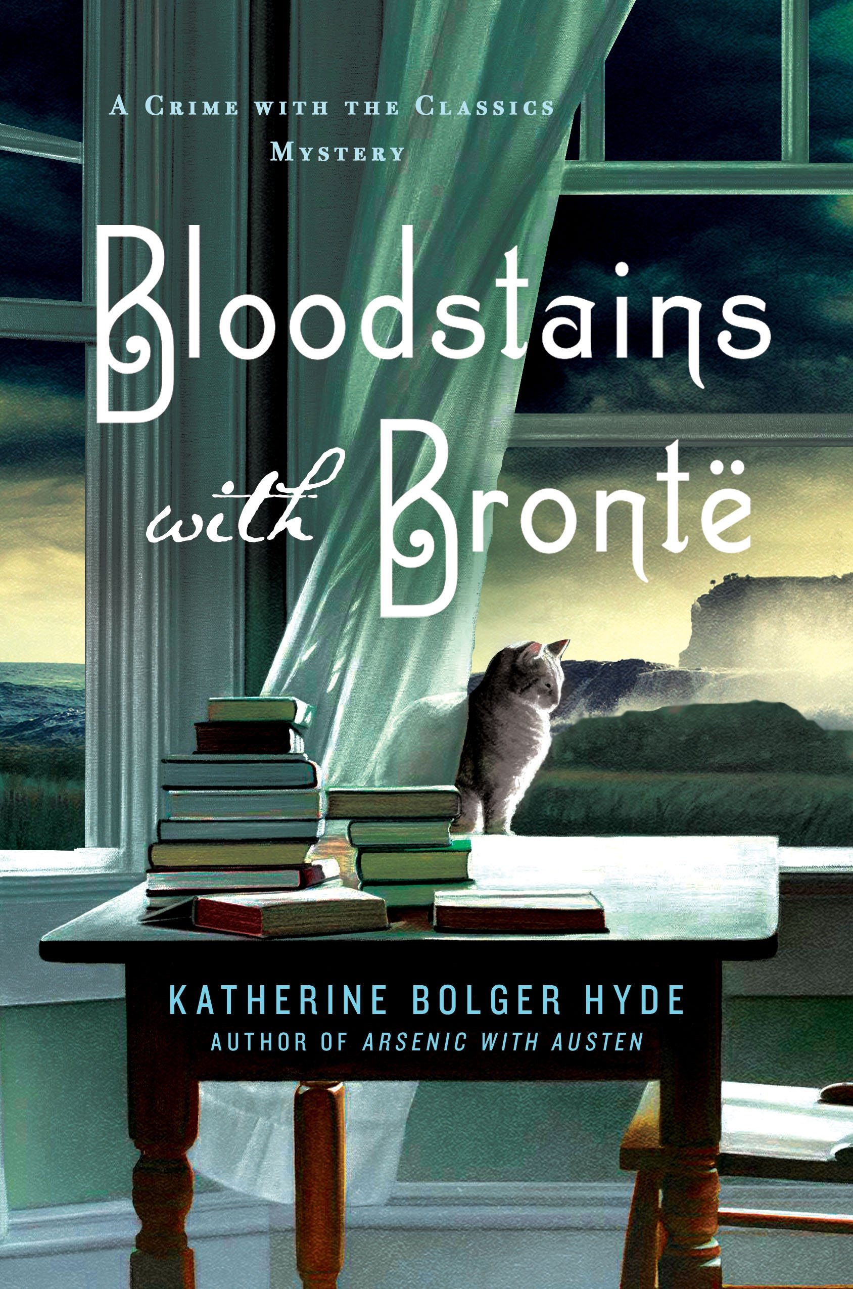 Bloodstains with Bronte book by Katherine Bolger Hyde