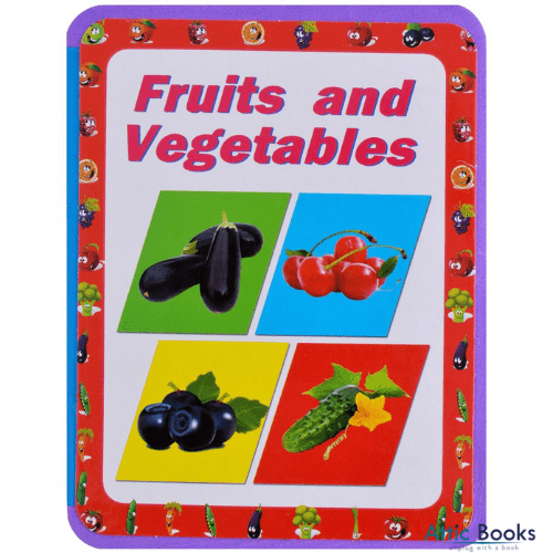 Fruits and Vegetables Foam Book