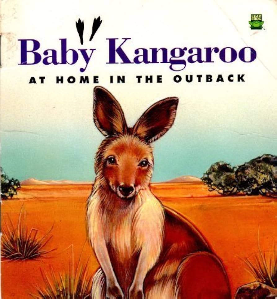 Baby Kangaroo at Home in the Outback book by Jennifer Boudart