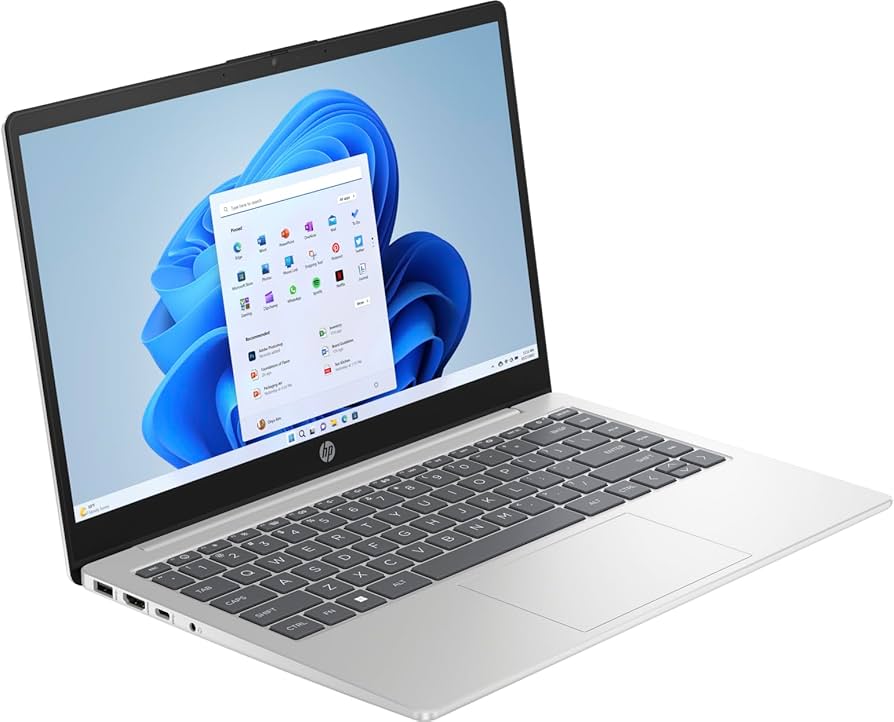 HP 14-ep0120nia (AE0F2EA) 13th Gen Intel Core i7-1355U 8GB DDR4 SDRAM 512GB SSD 14