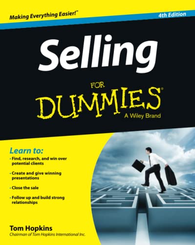 Selling For Dummies book by Tom Hopkins