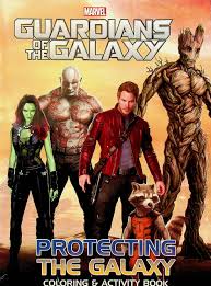 Guardians of The Galaxy Coloring & Activity Book: Protecting The Galaxy comic by marvel