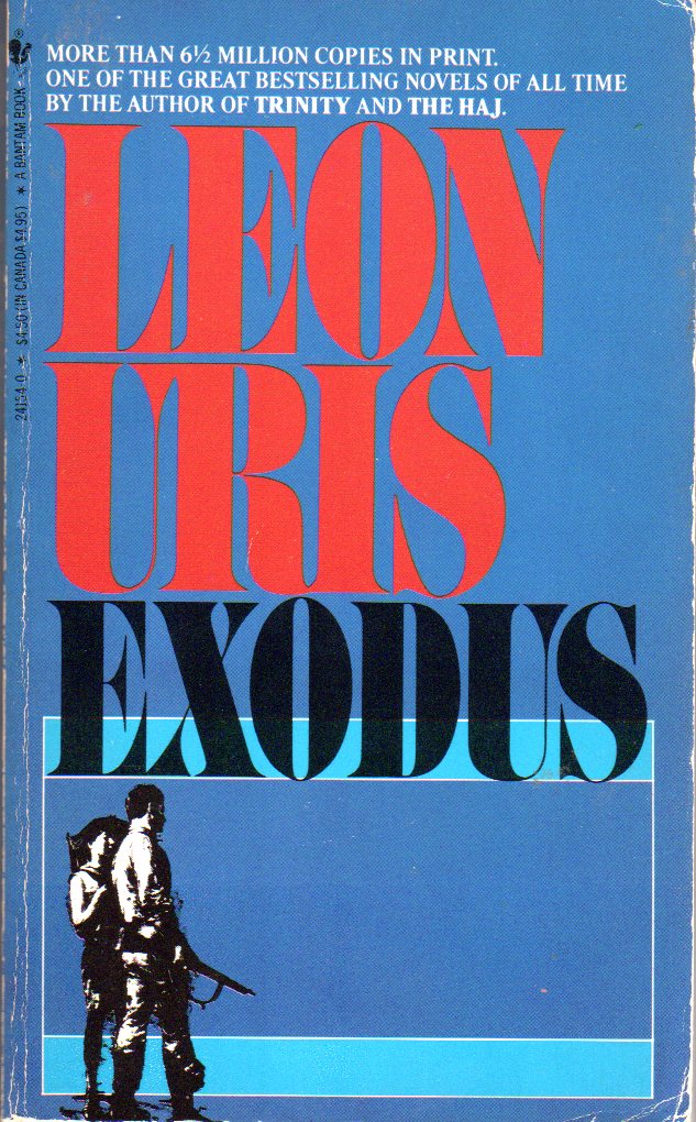 Exodus book by Leon Uris
