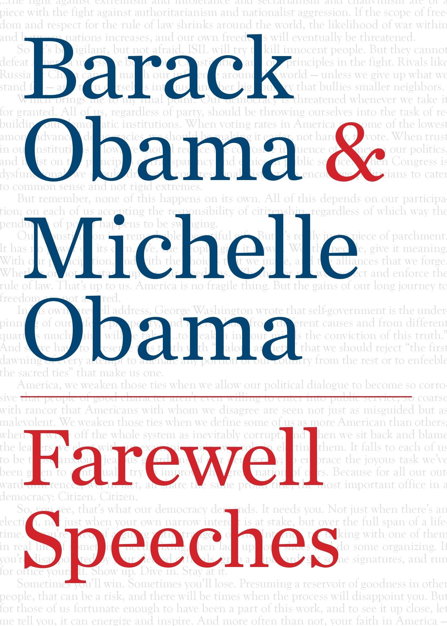 Farewell Speeches book by Barack Obama