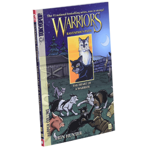 Warriors Manga: Ravenpaw's Path #3: The Heart of a Warrior