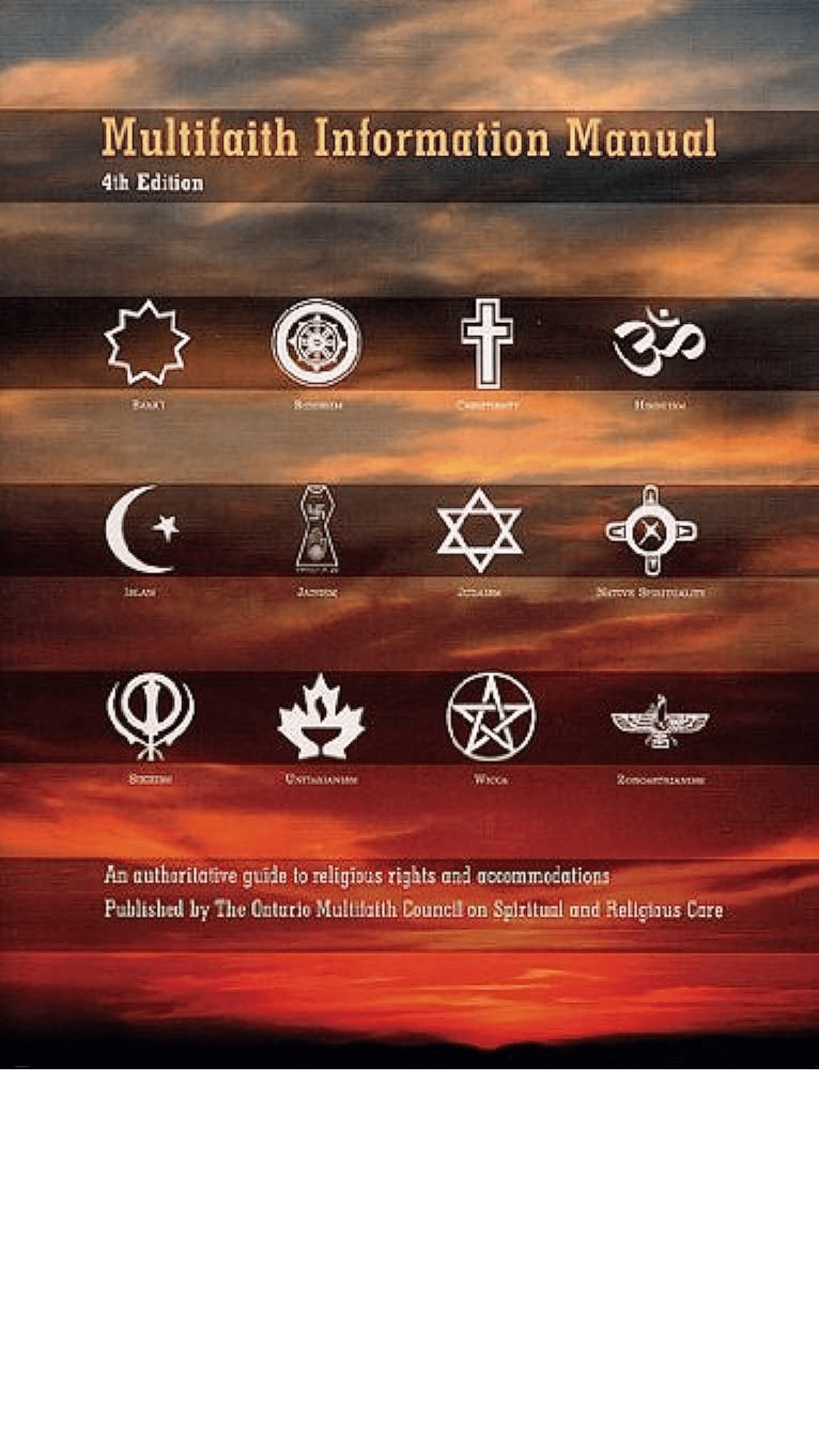 Multifaith Information Manual; 4th Edition