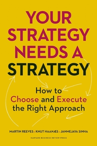Your Strategy Needs a Strategy: How to Choose and Execute the Right Approach book by Martin Reeves