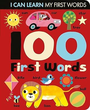 100 First Words Board book by Lauren Crisp