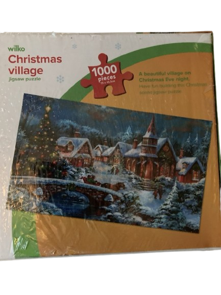Christmas Village 1000 Piece Puzzle