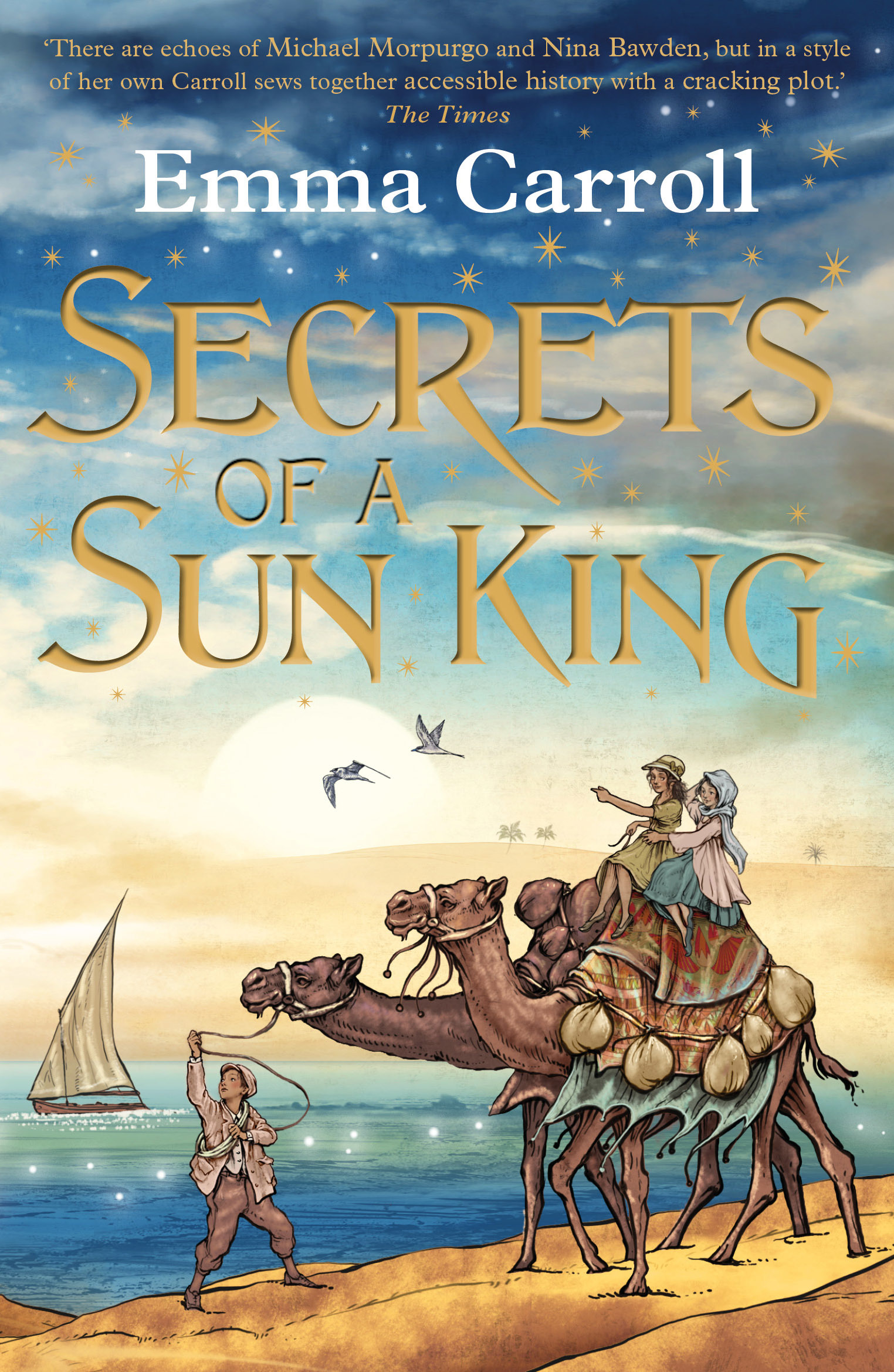 Secrets of a Sun King book by Emma Carroll