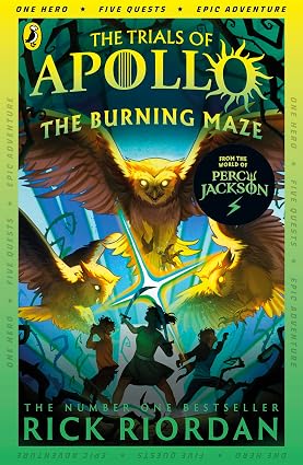 The Trials of Apollo #3 : The Burning Maze book by Rick Riordan