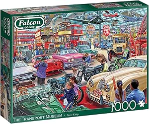 Falcon de luxe The Transport Museum, 1000 piece Jigsaw Puzzles
