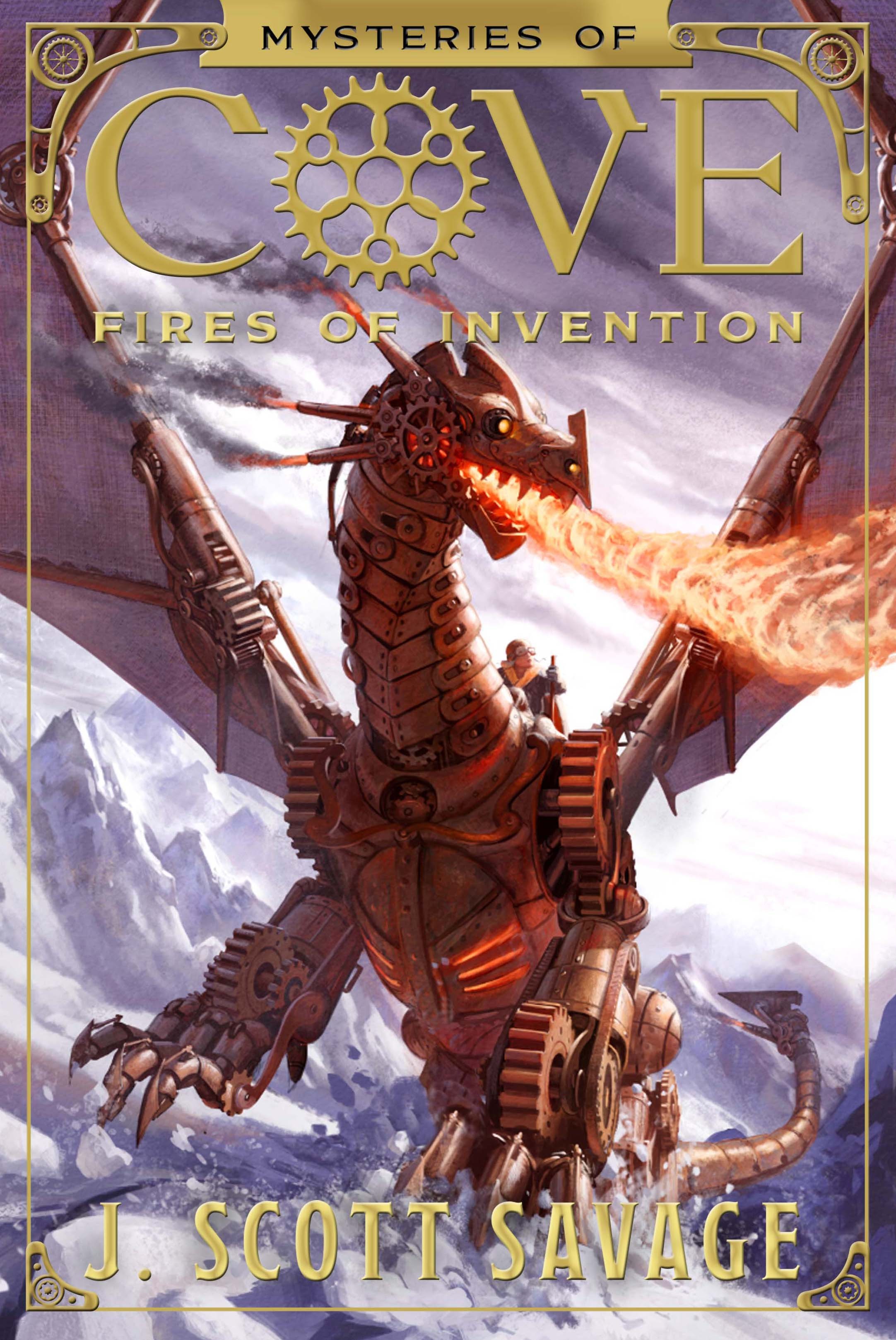 Mysteries of Cove #1: Fires of Invention book by J. Scott Savage